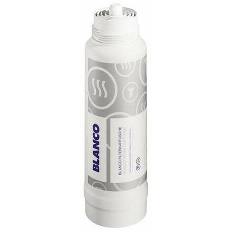 Blanco – Cartouche de filtration pour robinets FONTAS II – Élimine chlore et calcaire – Capacité 1800 litres – Remplacement tous les 12 mois