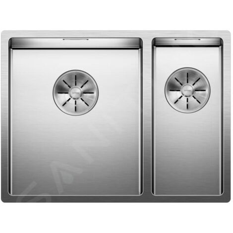 Blanco Claron 340/180 - Évier, 585x440 mm, gauche, inox 521607
