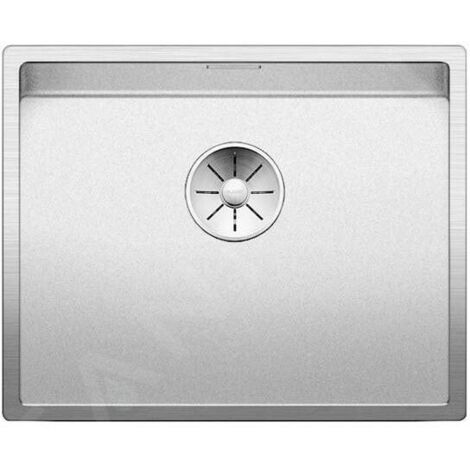 Blanco Claron 500 - Évier, 54x44 cm, Durinox inox 523386