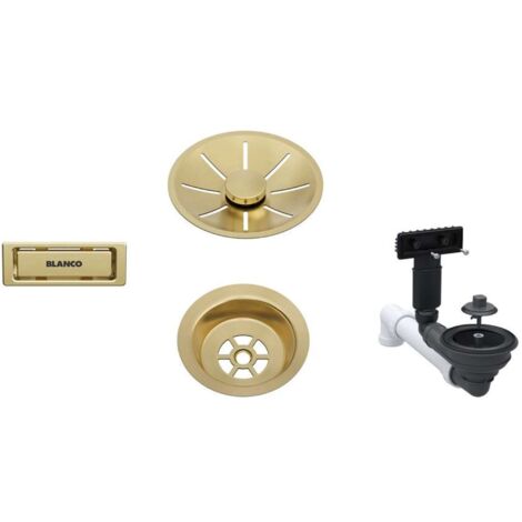 Blanco Complementi per lavelli - Kit di scarico InFino, color oro 207423