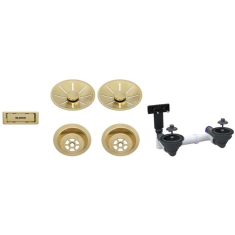 Blanco Complementi per lavelli - Kit di scarico InFino, color oro 207439