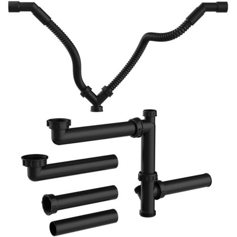 Blanco Complementi per lavelli - Set tubi doppio lavello 526772