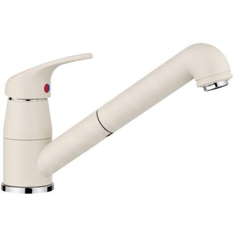 Blanco Daras S - Mitigeur d'évier avec bec extractible, blanc doux 526937