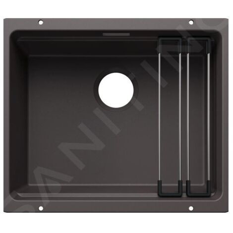 Blanco Etagon 500 - Évier en silgranit 50x40 mm, avec accessoires, gris rocher 527758