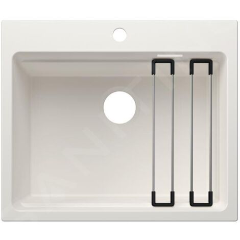 Blanco Etagon 6 - Évier en silgranit 60x51 mm, avec accessoires, blanc 527751