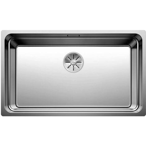 Blanco Etagon 700 - Évier, 74x44 cm,avec rails, inox 524270