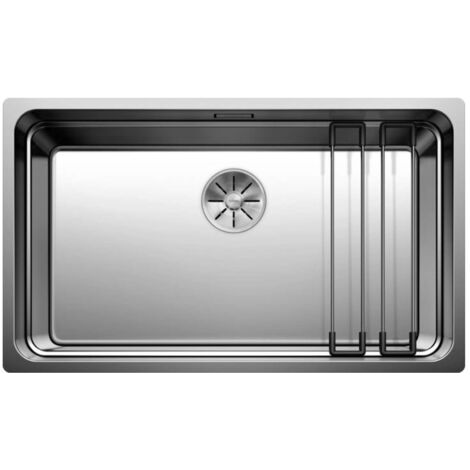 BLANCO ETAGON 700-IF 524272 Lavello da Cucina in Acciaio Inox per Basi di Lavello con Larghezza di 80 cm, Bordo Piatto IF, Acciaio Inox Satinato