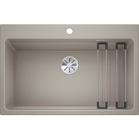 Blanco Etagon 8 - Lavello in silgranit, 78x51 cm, con guide scorrevoli, tartufo 525194