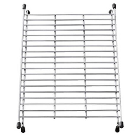 Blanco – Grille égouttoir amovible 384x251,5 mm en inox – Protection contre rayures – Pour évier standard – Facile à nettoyer