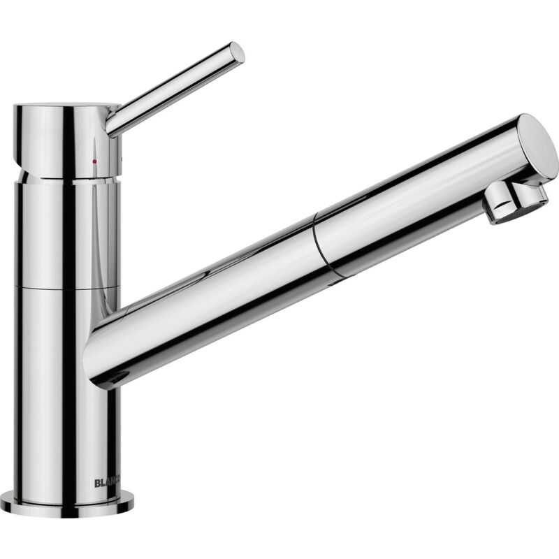 Kano S - Küchenarmatur Mit Ausziehbarer Brause Und Filterfunktion, Aluminium/chrom 521503 - Blanco