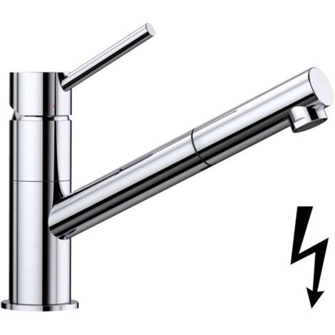 Blanco Kano S - Miscelatore da lavello con bocca di erogazione estraibile, cromo 527648