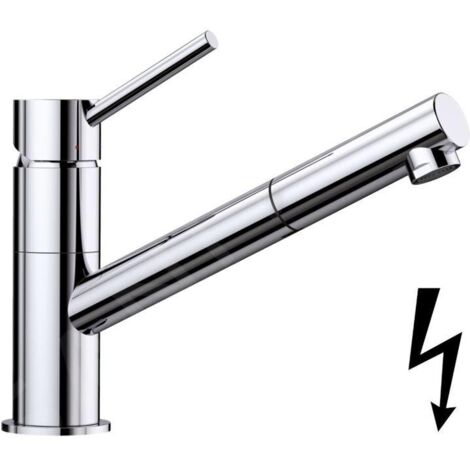 Blanco Kano S - Mitigeur d’évier avec bec extractible, chrome 527648