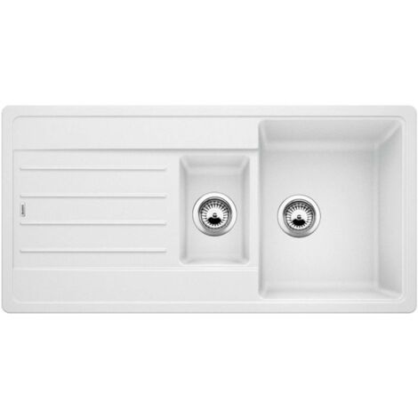 Blanco Legra 6 - Lavello in silgranit, 100x50 cm, bianco 522209