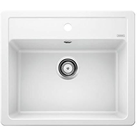 Blanco Legra 6 - Lavello in silgranit, 59x50 cm, bianco 523334