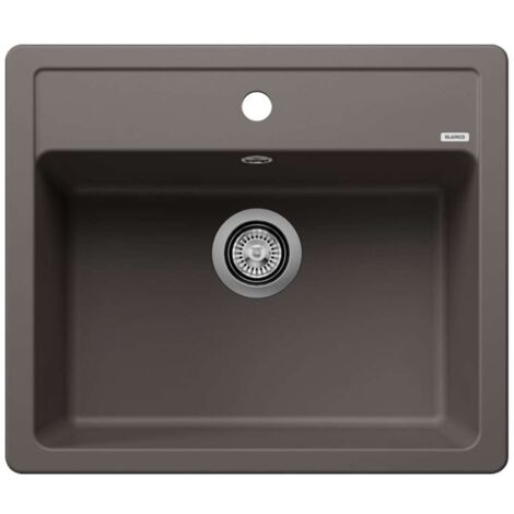 Blanco Legra 6 - Lavello in silgranit, 59x50 cm, grigio 527269