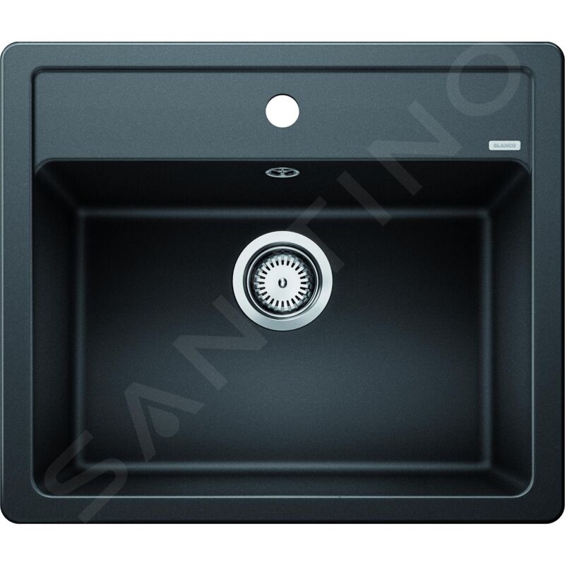 Blanco - Legra 6 - Évier en silgranit, 585x500 mm, noir 526084
