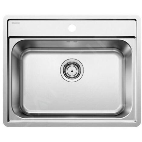 Blanco Lemis 6 - Évier, 62x50 cm, inox brossé 525108