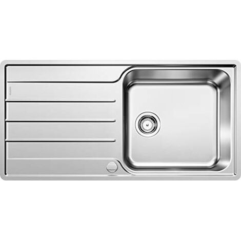 Blanco Lemis XL 6 - Lavello, 100x50 cm, con comando eccentrico dello scarico, acciaio inox spazzolato 523035