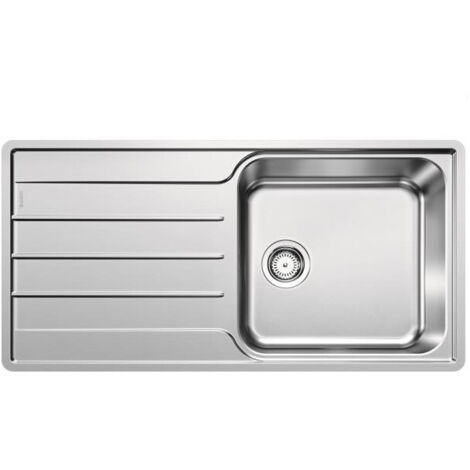 Blanco Lemis XL 6 - Spüle, 100x50 cm, gebürsteter Edelstahl 523034