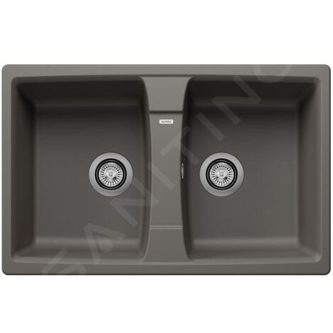 Blanco Lexa 8 - Évier en Silgranit, 780x500 mm, InFino, gris 527281