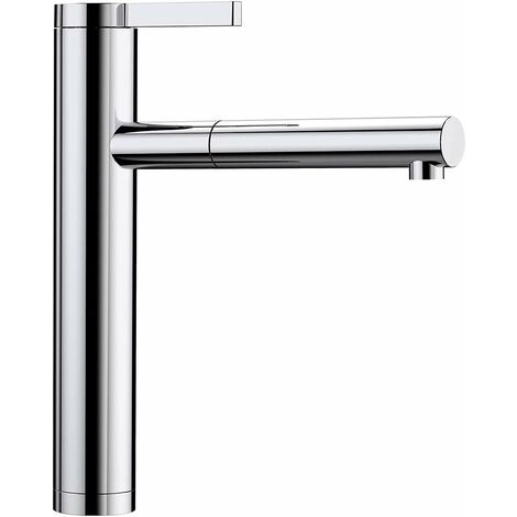 Blanco Linee S - Mitigeur d’évier avec douchette extractible, chrome 517591