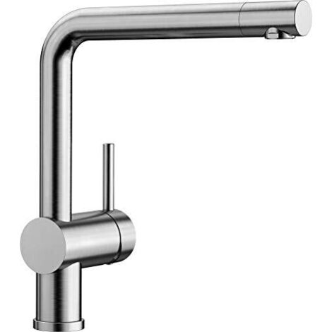 Blanco Linus - Miscelatore da lavello, acciaio inox spazzolato 517183