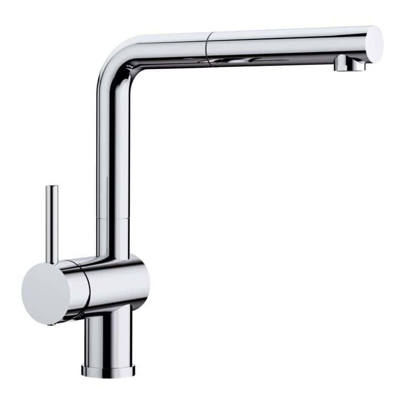 Blanco - Mitigeur Linus-S Chrome levier à gauche - 000000 coloris