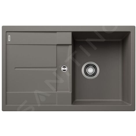 Blanco Metra 45 - Évier en silgranit, 780x500 mm, gris 527289