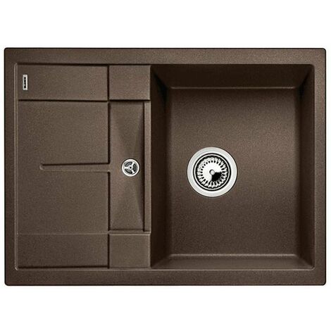Blanco Metra 45 - Lavello in silgranit, 68x50 cm, Compact, caffé 519570