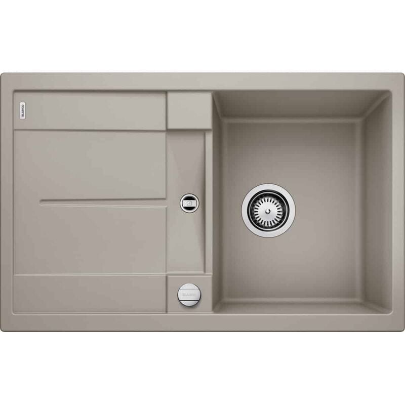 Blanco - Evier Metra 45S Silgranit - tartufo - Vidage : Manuel