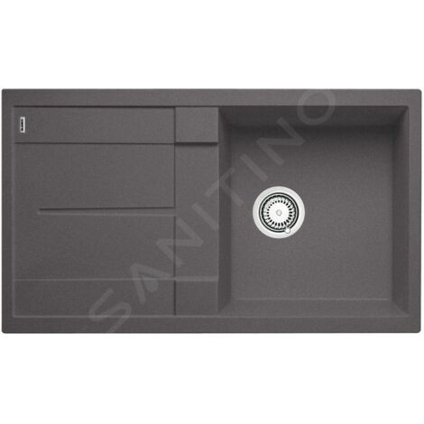 Blanco Metra 5 - Évier en Silgranit, 860x500 mm, gris rocher 518872