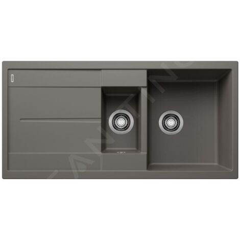 Blanco Metra 6 - Évier en Silgranit, 1000x500 mm, gris 527300