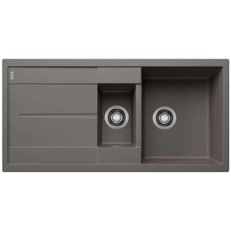 Blanco Metra 6 - Lavello in silgranit, 100x50 cm, grigio 527300