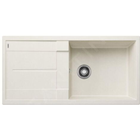Blanco Metra XL 6 - Évier en silgranit, 1000x500 mm, blanc doux 527124