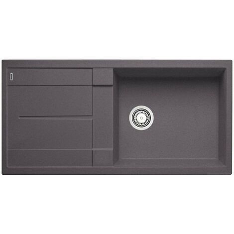 Blanco Metra XL 6 - Lavello in silgranit, 100x50 cm, grigio roccia 518880