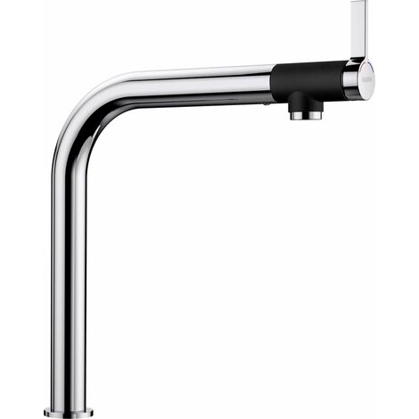Blanco – Mitigeur de cuisine chrome avec bec pivotant 200° – Cartouche céramique étanche – Mousseur anti-calcaire – 518434