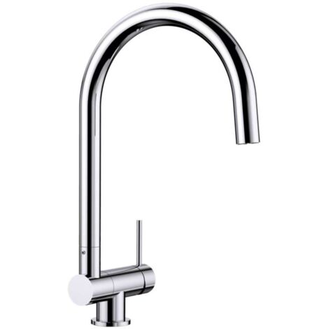 Blanco – Mitigeur de cuisine rabattable sous fenêtre – Hauteur 356 mm – Bec pivotant 360° – Débit 12,6 L/min – 521543