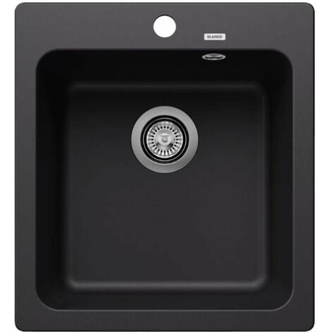 Blanco Naya 45 - Lavello in silgranit, 51x47 cm, nero 526572