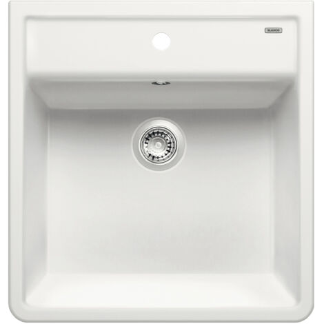 Blanco Panor 60 - Évier en céramique, 60x63 cm, 2 trous, blanc cristal 514501