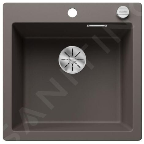 Blanco Pleon 5 - Évier en Silgranit, 515x510 mm, avec commande du vidage, InFino, gris 527317
