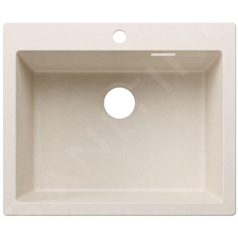 Blanco Pleon 6 - Évier en silgranit, 62x51 cm, blanc soft 527772