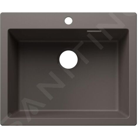 Blanco Pleon 6 - Évier en silgranit, 62x51 cm, gris volcan 527771