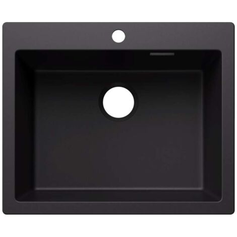 Blanco Pleon 6 - Évier en silgranit, 62x51 cm, noir 527770