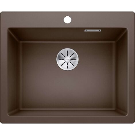Blanco Pleon 6 - Lavello in silgranit, 62x51 cm, caffé 521688