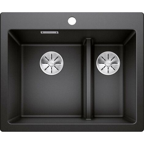 Blanco Pleon 6 Split - Lavello in silgranit, 62x51 cm, antracite 521689