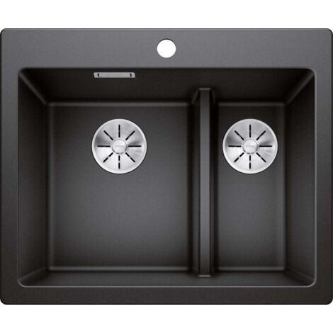Blanco Pleon 6 Split - Silgranitspüle, 62x51 cm, Anthrazit 521689