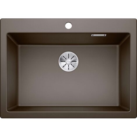 Blanco Pleon 8 - Lavello in silgranit, 70x51 cm, caffé 523052