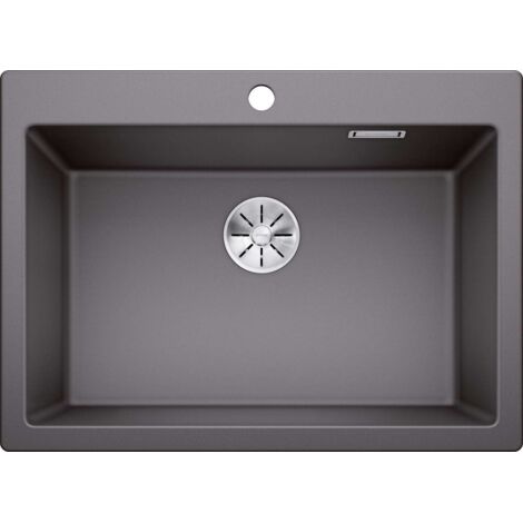 Blanco Pleon 8 - Lavello in silgranit, 70x51 cm, grigio roccia 523044