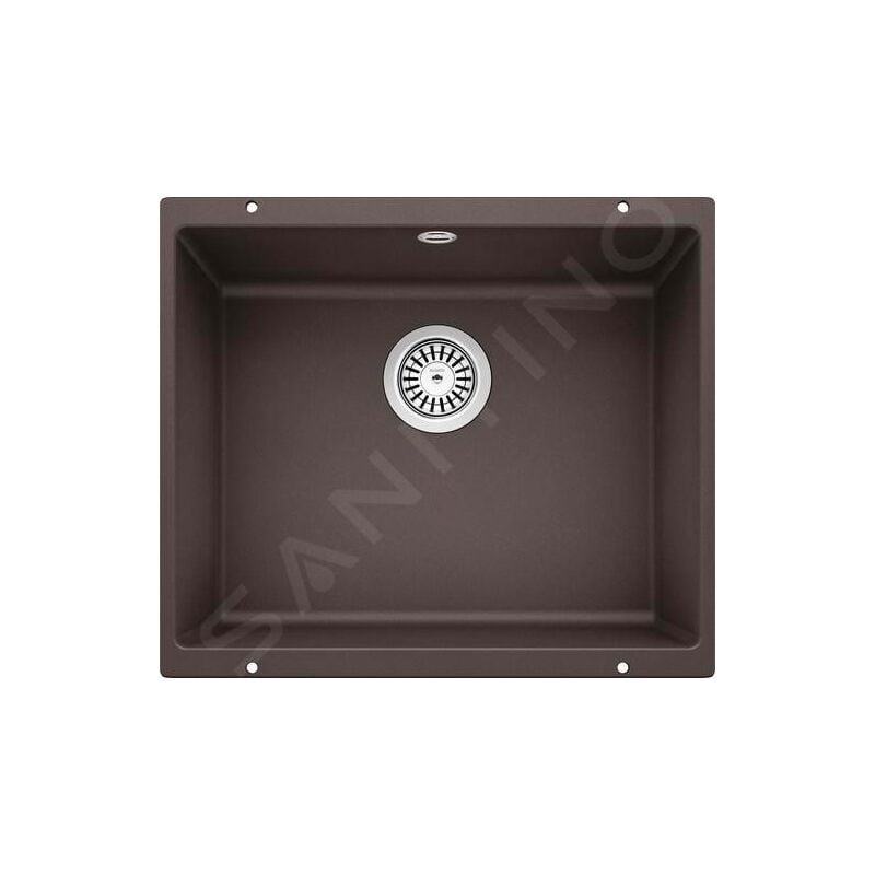 Blanco - Rotan 500 - Évier en silgranit, 530x460 mm, café 521353