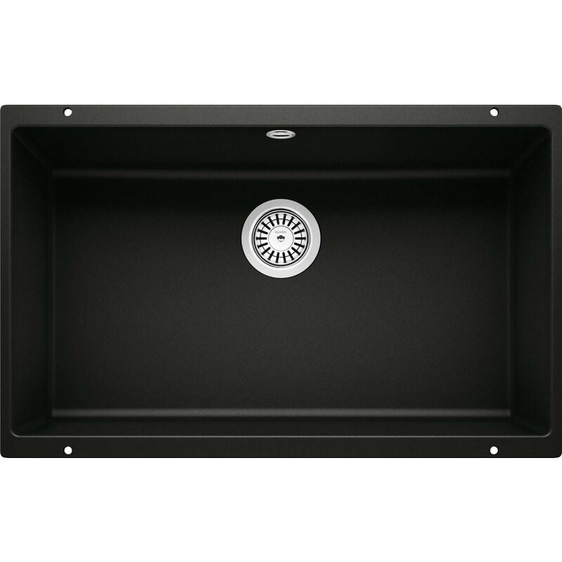 Blanco - Rotan 700 - Évier en silgranit, 73x46 cm, noir 526099